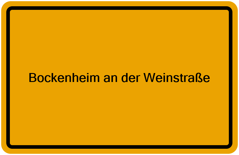 Handelsregister Bockenheim an der Weinstraße